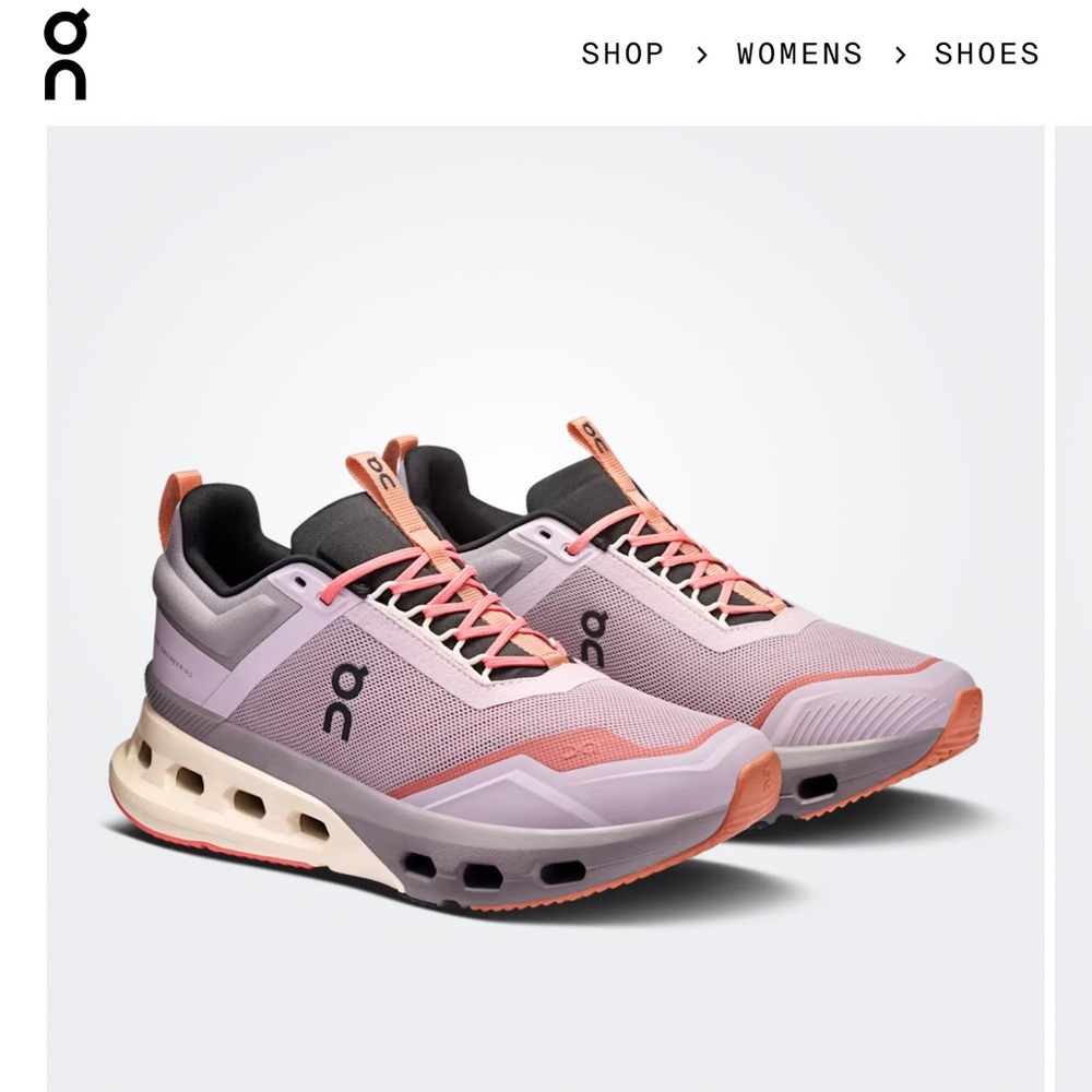 ON RUNNING Cloudnova X WMNS in "Mauve Dew”